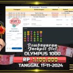 BUKTI JACKPOT SLOT GATES OF OLYMPUS 1000 TERPERCAYA DI INDONESIA TGL 11-11-2024