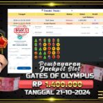 BUKTI JACKPOT SLOT GATES OF OLYMPUS TERPERCAYA DI INDONESIA TGL 21-11-2024