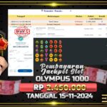 BUKTI JACKPOT SLOT GATES OF OLYMPUS 1000 TERPERCAYA DI INDONESIA TGL 15-11-2024